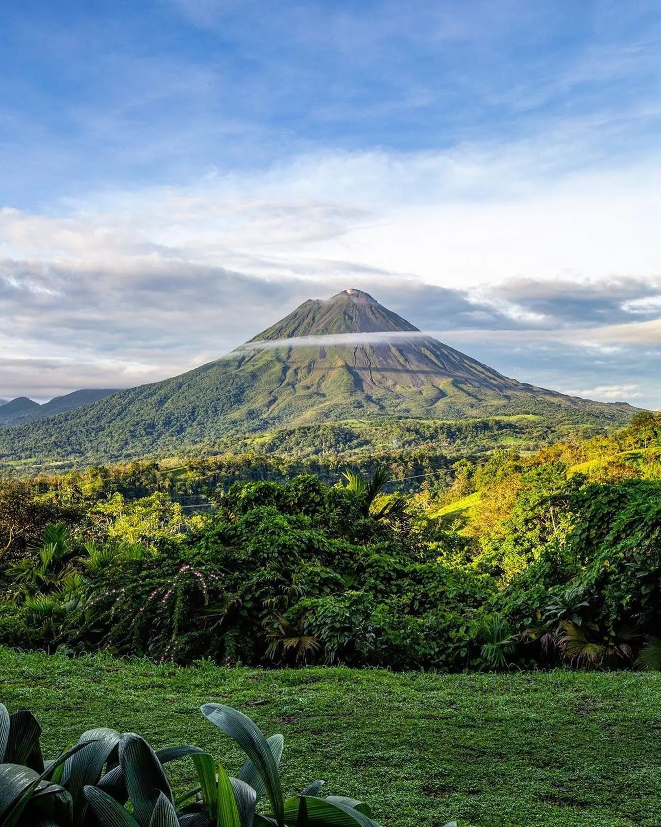 Arenal Volcano View from The Springs Costa Rica