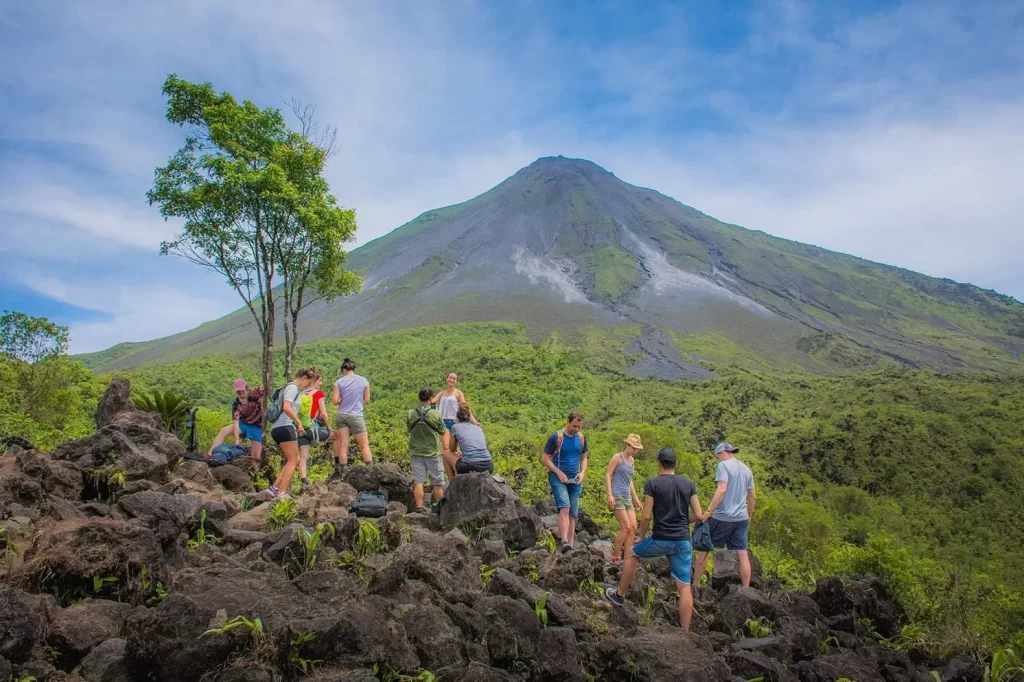 Arenal Volcano Hiking in the rainforest Costa Rica