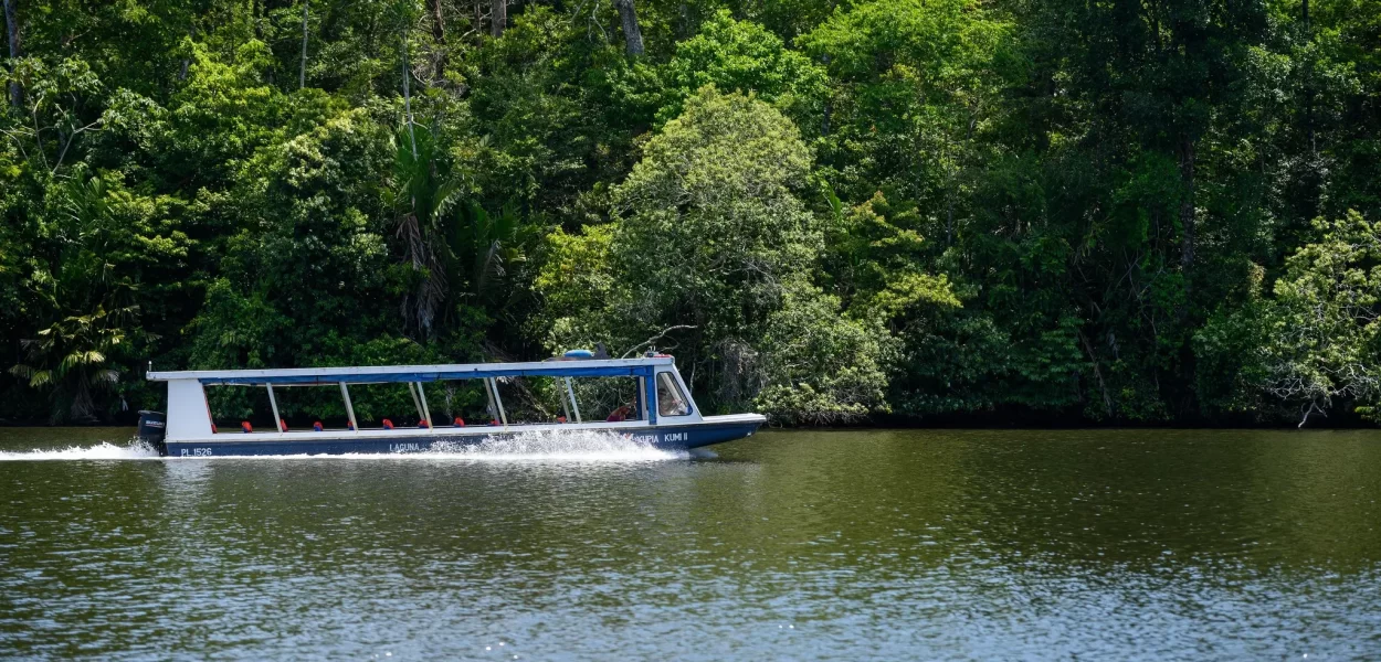 Bote en Canales de Tortuguero Costa Rica