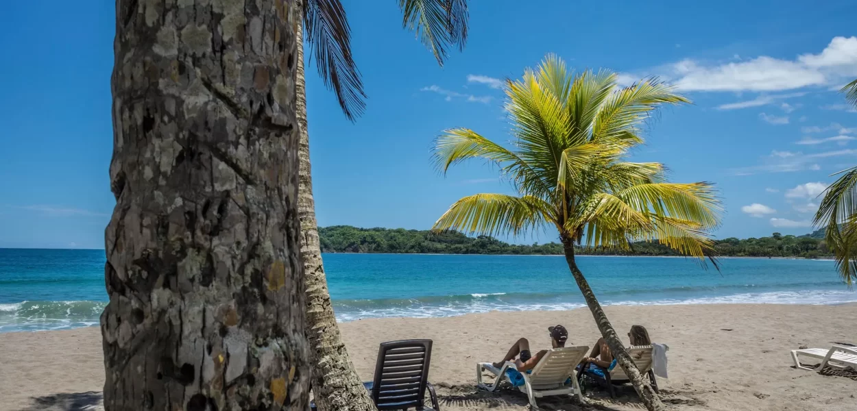 Couple in Carrillo Beach Costa Rica